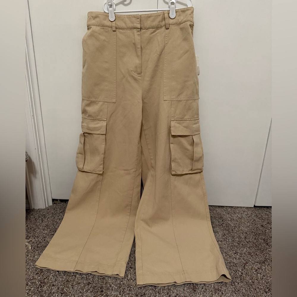 NWT Altar’d State Tan Cargo Pants, Size Large